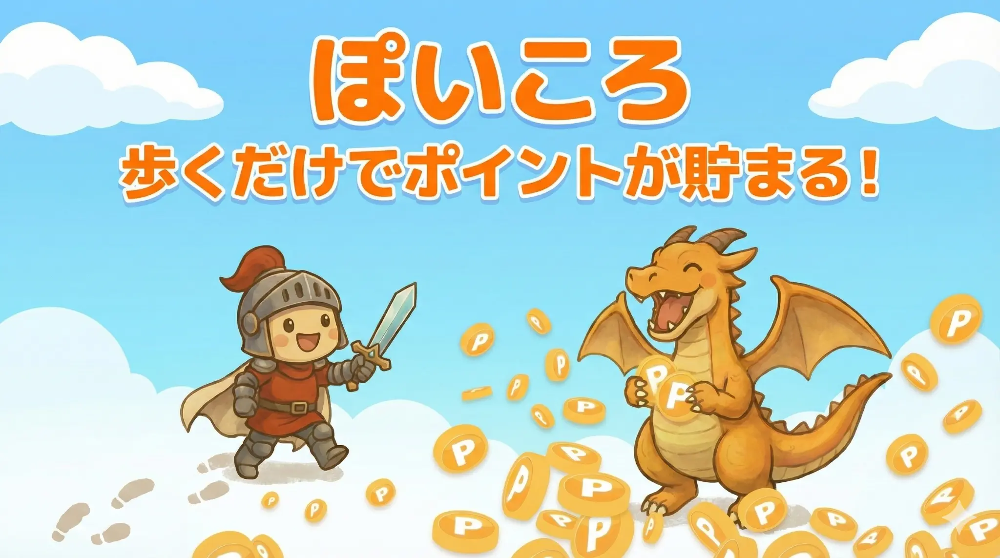 ぽいころ｜歩くだけでポイントが貯まるポイ活アプリ